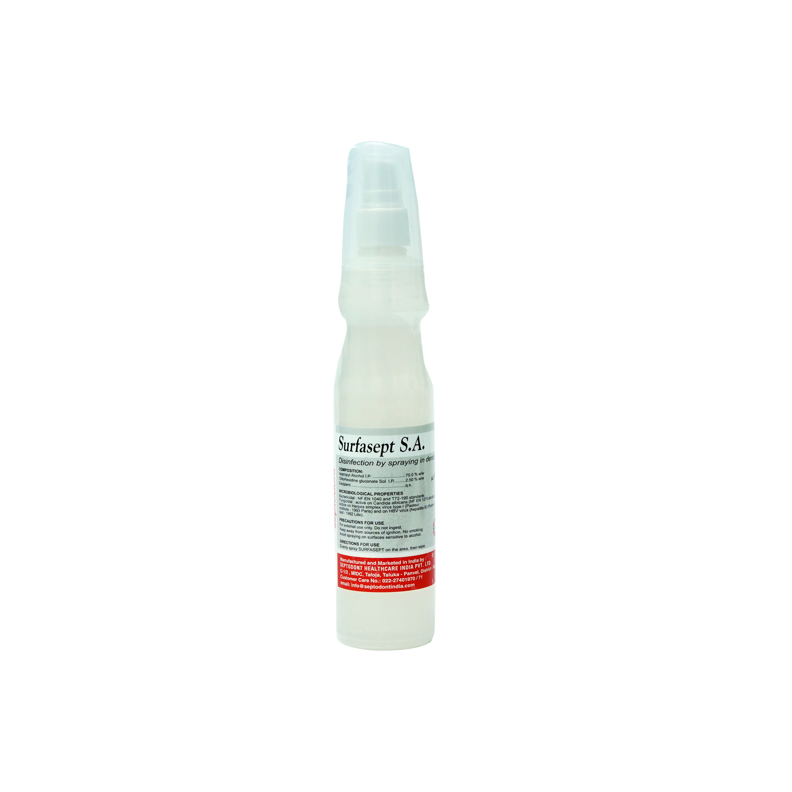 Septodont Surfasept S.A. Surface Disinfection 200ml Bottle